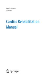 Cardiac rehabilitation manual