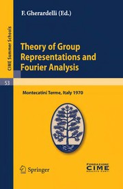 Theory of group representations and fourier analysis