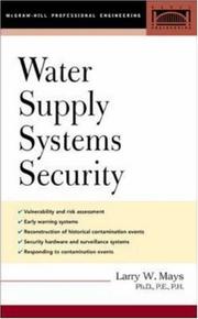Water supply systems security