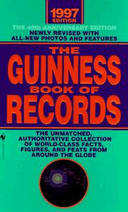The Guinness book of records, 1997
