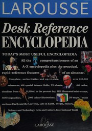 Larousse desk reference encyclopedia