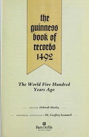 The Guinness book of records 1492 the world five hundred years ago