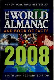 The World almanac and book of facts, 2008