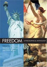 Freedom a philosophical anthology