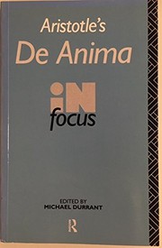 Aristotle's De anima in focus