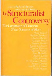 The structuralist controversy the languages of criticism and the sciences of man