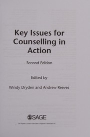 Key issues for counselling in action