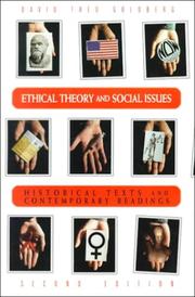 Ethical theory and social issues historical texts and contemporary readings