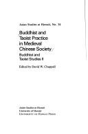 Buddhist and Taoist practice in medieval Chinese society