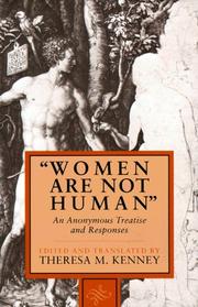 "Women are not human" an anonymous treatise and responses