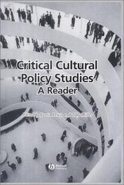 Critical cultural policy studies a reader