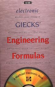 Electronic Giecks' engineering formulas