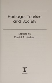 Heritage, tourism and society