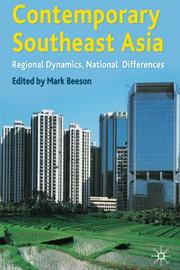 Contemporary Southeast Asia regional dynamics, national differences