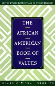 The African American book of values classic moral stories