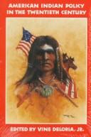 American Indian policy in the twentieth century