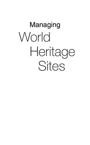 Managing world heritage sites