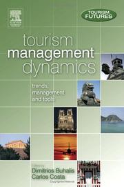 Tourism management dynamics trends, management and tools