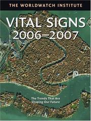 Vital signs 2006-2007 the trends that are shaping our future