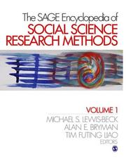 The Sage encyclopedia of social science research methods