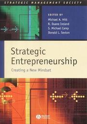 Strategic entrepreneurship creating a new mindset