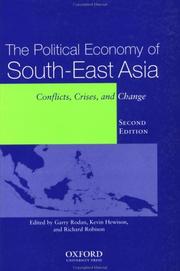 The Political economy of South-East Asia conflicts, crises, and change