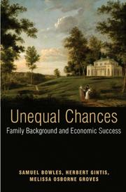 Unequal chances family background and economic success