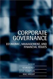 Corporate governance economic and financial issues