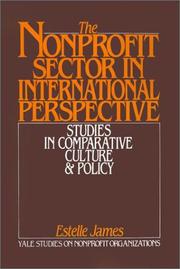 The Nonprofit sector in international perspective studies in comparative culture and policy