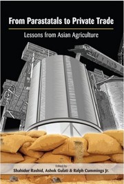 From parastatals to private trade lessons from Asian agriculture