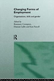 Changing forms of employment organisations, skills and gender