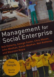 Management for social enterprise