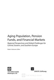 Aging population, pension funds, and financial markets regional perspectives and global challenges for central, eastern and southern Europe