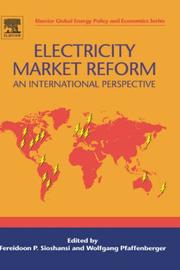 Electricity market reform an international perspective