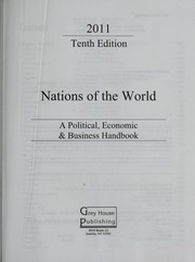 Nations of the World 2011 a political, economic & business handbook