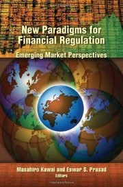 New paradigms for financial regulation emerging market perspectives