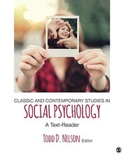 Classic and contemporary studies in social psychology a text-reader