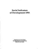 Social indicators of development, 1993