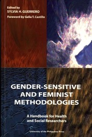 Gender-sensitive and feminist methodologies a handbook for health and social researchers