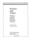 Women and values readings in recent feminist philosophy