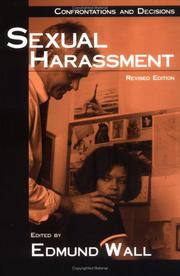 Sexual harassment confrontations and decisions