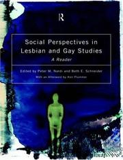 Social perspectives in lesbian and gay studies a reader
