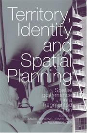 Territory, identity and spatial planning spatial governance in a fragmented nation