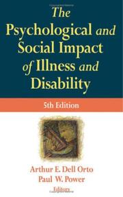The Psychological & social impact of illness and disability
