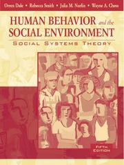 Human behavior and the social environment social systems theory