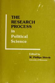 The Research process in political science