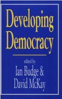 Developing democracy comparative research in honour of J.F.P. Blondel