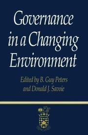 Governance in a changing environment