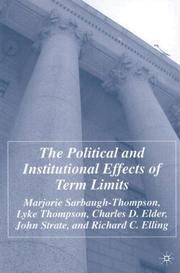 The political and institutional effects of term limits