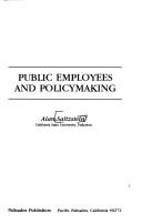 Public employees and policymaking